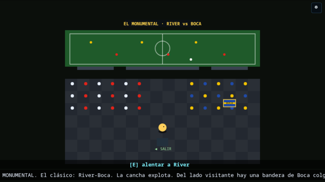 Adentro del Monumental: River-Boca, la hinchada y la bandera de Boca al alcance