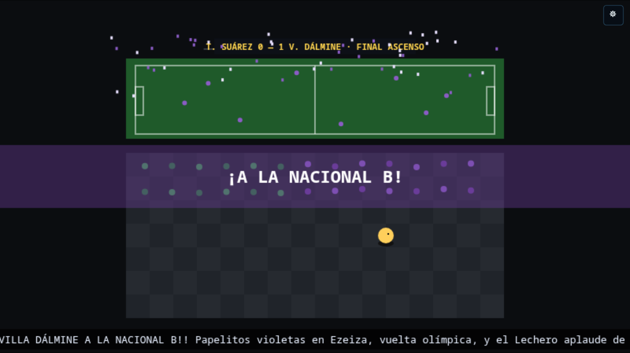 La fiesta del ascenso: vuelta olímpica y papelitos violetas en Ezeiza